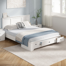 Aurora Platform Bed with Underbed Drawers