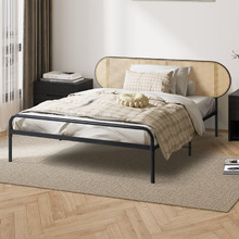 Edsvik PE Rattan Platform Bed
