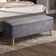 Ayaan Footed Storage Ottoman Bench