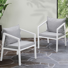 Chiara Outdoor Armchairs (Set of 2)