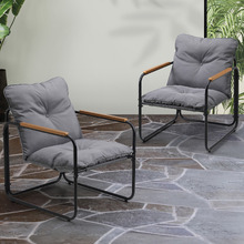 Aram Outdoor Armchairs (Set of 2)