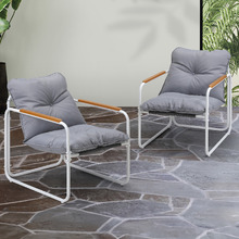Aram Outdoor Armchairs (Set of 2)