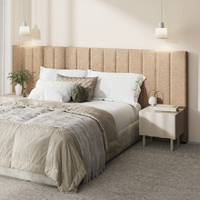 Latte Eloise Oversized Bouclé Bedhead