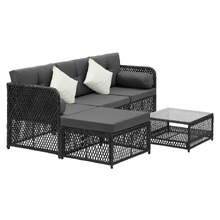 4 Seater Edwards Outdoor Lounge & Table Set