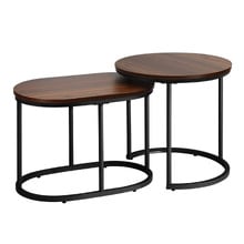 2-Piece Sherman Nesting Coffee Table Set
