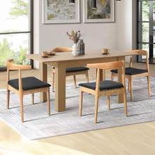 4 Seater Jim Extendable Dining Table & Chair Set