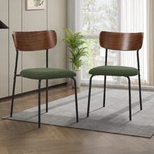 Langstone Corduroy Dining Chairs (Set of 2)