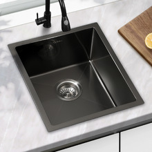 BowenSS 380mm Single Stainless Steel Kitchen Sink