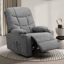 Towson Upholstered Massage Recliner Armchair