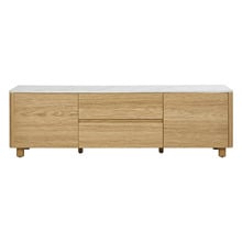 160cm Coney Faux Marble TV Unit