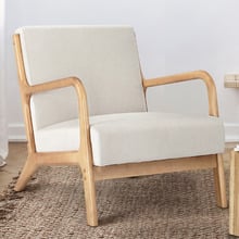 Kamden Rubberwood Armchair