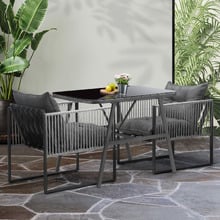 2 Seater Hicks Outdoor Dining Table & Chair Set
