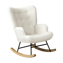 Priam Boucle Rocking Chair
