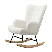 Priam Boucle Rocking Chair