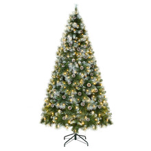 Feliz LED Snowy Christmas Tree