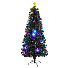 180cm Bethany LED Fibre Optic Christmas Tree with Baubles