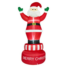 Dane Spinning Santa LED Inflatable Christmas Decoration