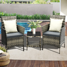 2 Seater Niall PE Rattan Outdoor Lounge Set