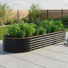 Gaya Galvanised Steel Raised Garden Bed