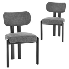 Noelani Linen-Look Dining Chairs (Set of 2)