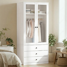 Roswen 2 Door 3 Drawer Wardrobe