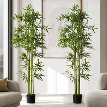 180cm Potted Faux Bamboo Trees (Set of 2)