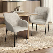 Erica Upholstered Dining Chairs (Set of 2)