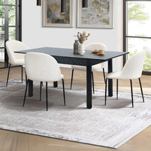 4 Seater Jasmine Extendable Dining Table & Chair Set