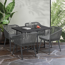 4 Seater Collins Outdoor Dining Table & Chair Set