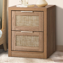 Benkendorf 2 Drawer Bedside Table