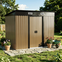 Edison Galvanised Steel Storage Shed