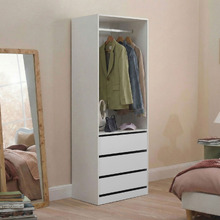 Cassandra 3 Drawer Wardrobe