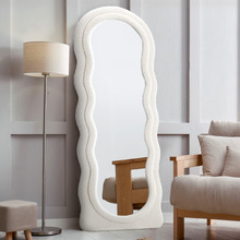 Verity Boucle Full Length Mirror