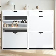 Lilly 2 Drawer Shoe Cabinet