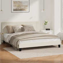 Anatol Velvet Platform Bed