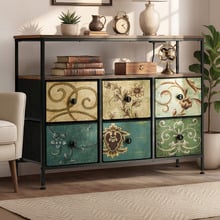 Vanderco 6 Drawer Chest with Charging Station