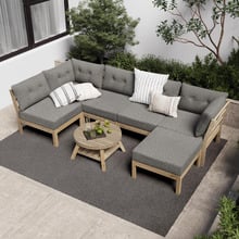 6 Seater Breanna Outdoor Modular Lounge Set