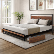 Cyrene Bed Frame with Drawers