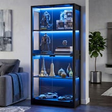 Myles 4 Tier Display Cabinet with LED