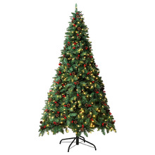 Meri LED Christmas Tree with Faux Pine Cones