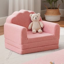 Kids' Clarion Sherpa Fleece Sofa Bed