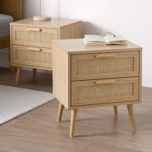 Holly 2 Drawer Bedside Tables (Set of 2)