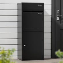 Kash Steel Post & Parcel Mailbox