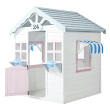 Serah Fir Wood Outdoor Cubby House
