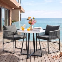 2 Seater Vidar Outdoor Dining Set