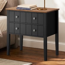 Valombre 2 Drawer Bedside Table
