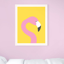 Flamingo Framed Printed Wall Art