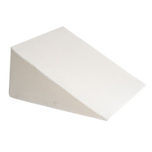 White Kori Gel Memory Foam Wedge Pillow