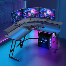 Zenthus LED Corner Gaming Desk