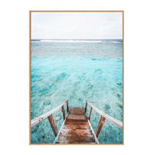 Morning Dip Framed Printed Wall Art